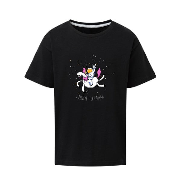 Space Rodéo Licorne SG - Kids T-shirt enfant Dark Black Taille 152 (11-12/2XL)