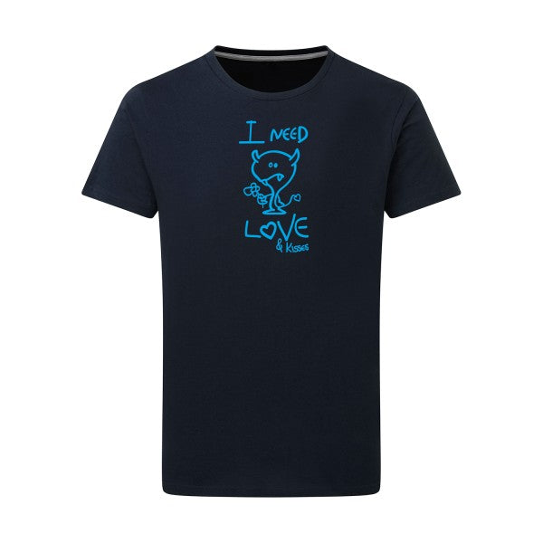 LOVER - Flex bleu clair Tshirt original Navy  5XL