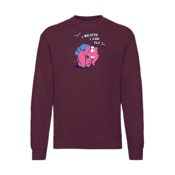 Just believe you can fly  Fruit of the loom 280 g/m² Sweat shirt