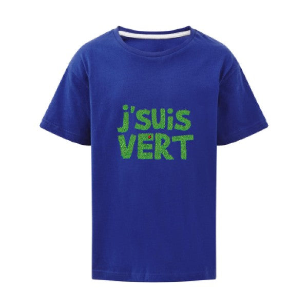 J'suis vert SG - Kids T-shirt enfant Royal Blue Taille 152 (11-12/2XL)