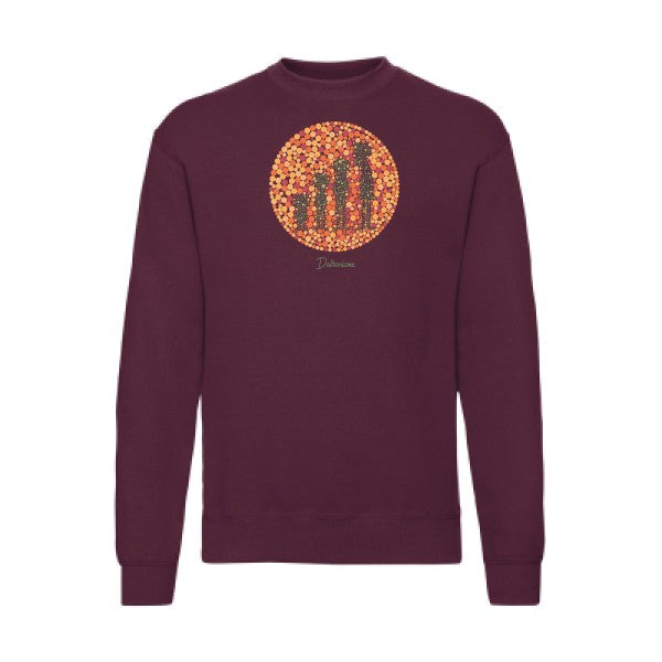 Daltonisme Fruit of the loom 280 g/m² Sweat shirt