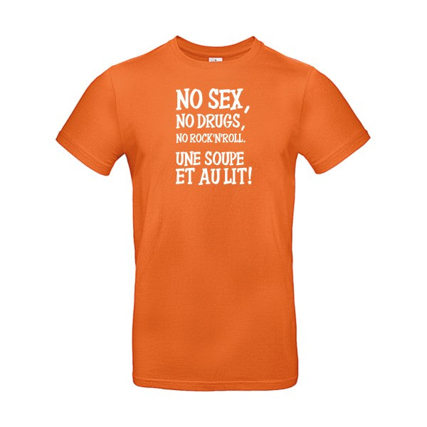 NO... B&C- T-shirt E190|Urban Orange||2XL