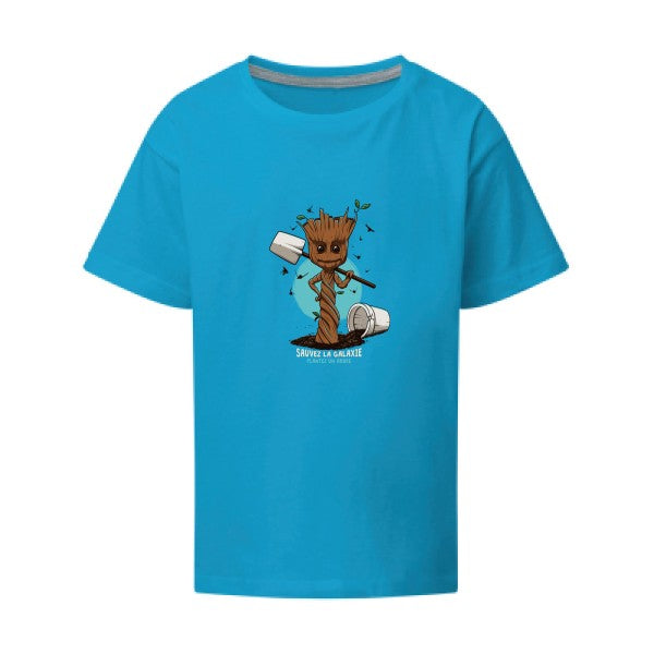 Plantez un arbre SG - Kids T-shirt enfant Turquoise Taille 152 (11-12/2XL)