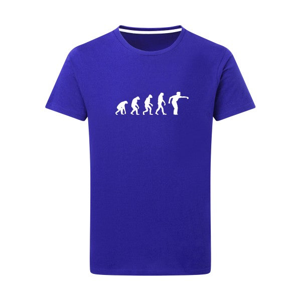 Oh Fan !!! -Flex Blanc sur T-shirt SG  Royal Blue  5XL