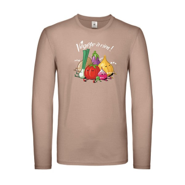 Vegete à rien ! B&C - E150 LSL T-shirt manches longues léger