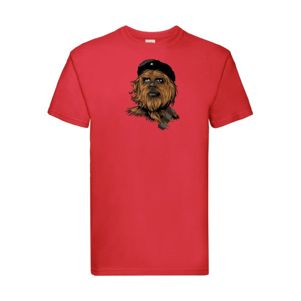 Chewie guevara Fruit of the loom 205 g/m² T-shirt/ Red