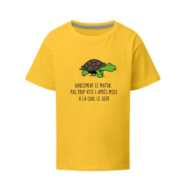 Doucement SG - Kids T-shirt enfant sunflower Taille 140 (9-10/XL)