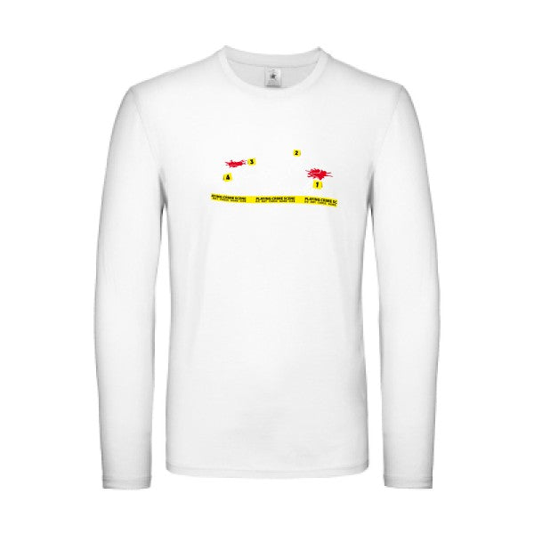 Playing crime scene B&C - E150 LSL T-shirt manches longues léger