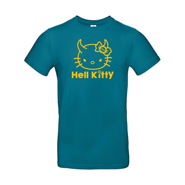 Hell KittyFlex jaune or - E190 T-shirt|Diva Blue||2XL