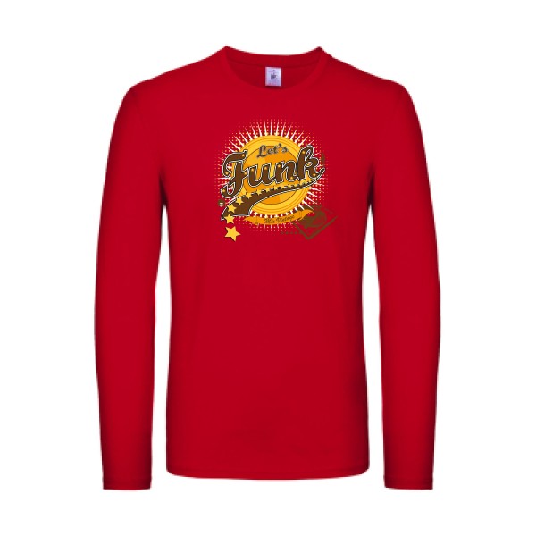 Let's funk ! B&C - E150 LSL T-shirt manches longues léger