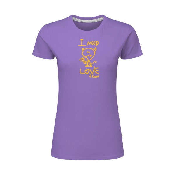 LOVER | jaune Or |T shirt original femme|SG