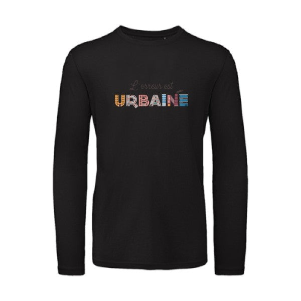 L'erreur est urbaine | T-shirt original LSL Black 2XL