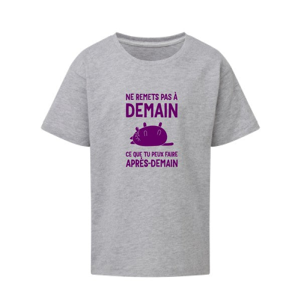 Ne remets pas à demain Flex Violet SG - Kids T-shirt enfant Light Oxford Taille 152 (11-12/2XL)