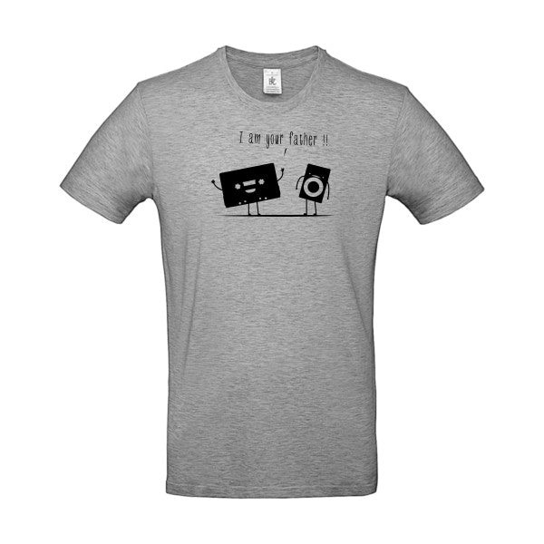 I m your fatherFlex noir- T-shirt E190|Sport Grey||5XL