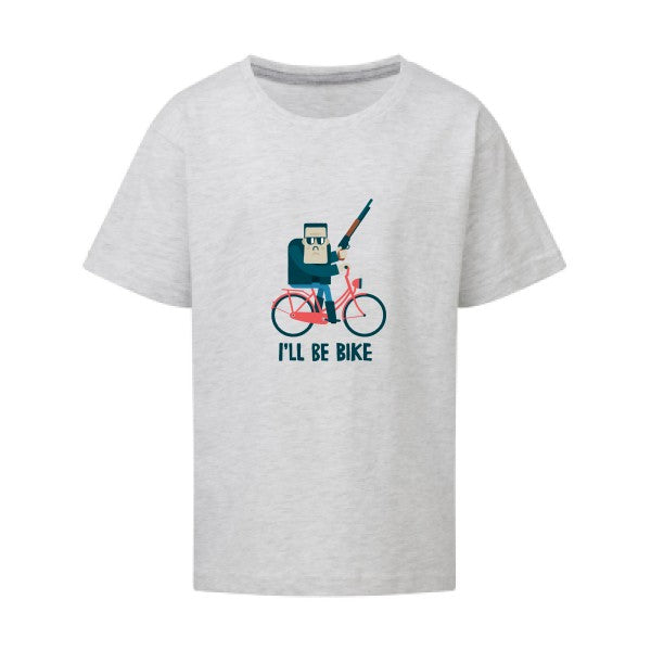 I'll be bike SG - Kids T-shirt enfant Ash Grey Taille 152 (11-12/2XL)