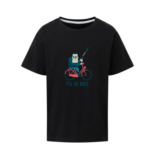 I'll be bike SG - Kids T-shirt enfant Dark Black Taille 152 (11-12/2XL)