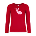 t-shirt lsl femme hot- Red flex Rose
