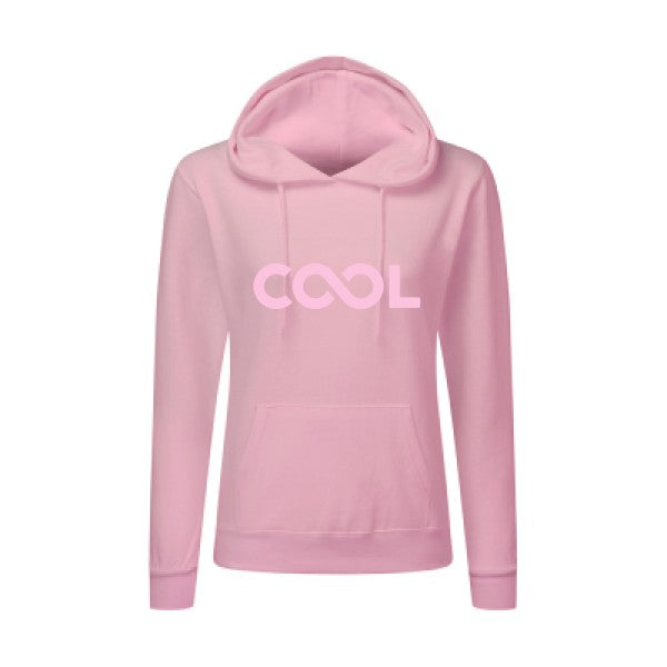 Infiniment cool Rose |Sweat original à capuche Femme