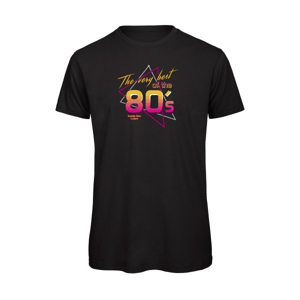 T-shirt humour original Annee 80S T Shirt couleur Black