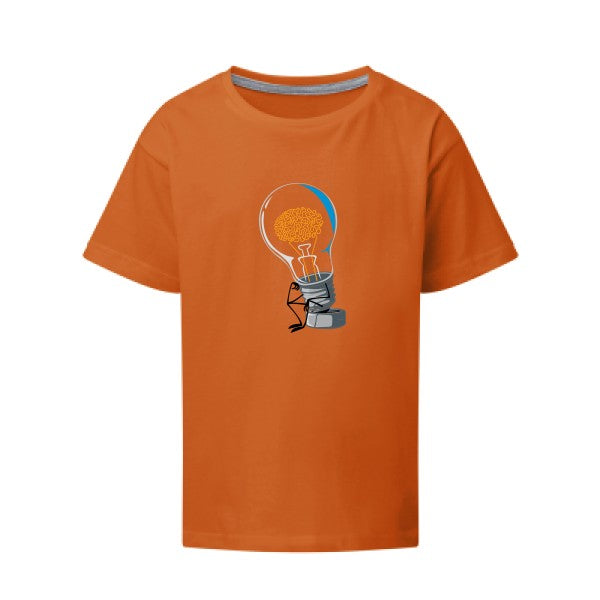 Le penseur SG - Kids T-shirt enfant Orange Taille 152 (11-12/2XL)