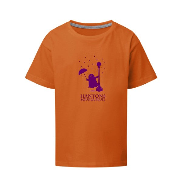 Hantons sous la pluie Flex Violet SG - Kids T-shirt enfant Orange Taille 152 (11-12/2XL)