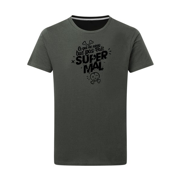 Ce qui ne nous tue pas - Flex noir Tshirt original Charcoal  5XL