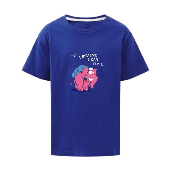 Just believe you can fly  SG - Kids T-shirt enfant Royal Blue Taille 152 (11-12/2XL)