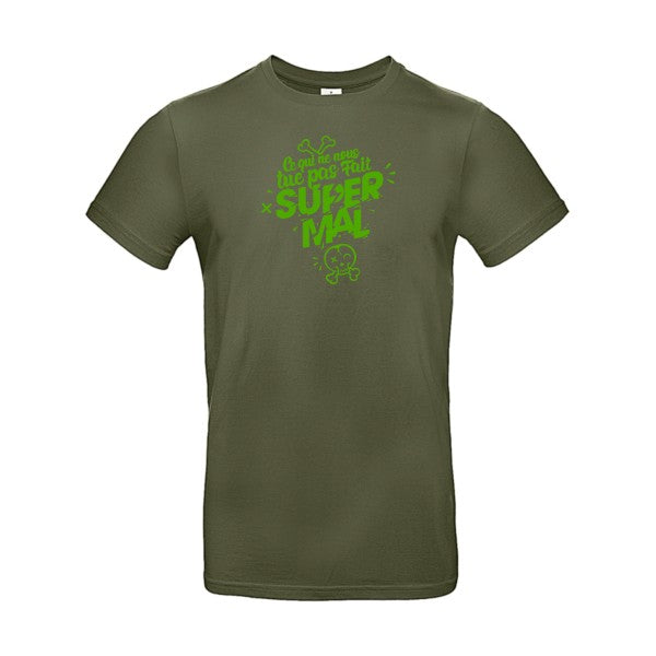 Ce qui ne nous tue pas Flex Vert pomme |E190 T-shirt|Urban Khaki||2XL