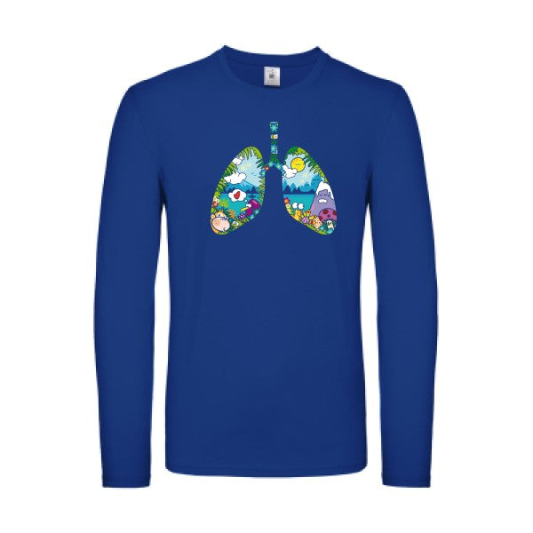 happy lungs B&C - E150 LSL T-shirt manches longues léger