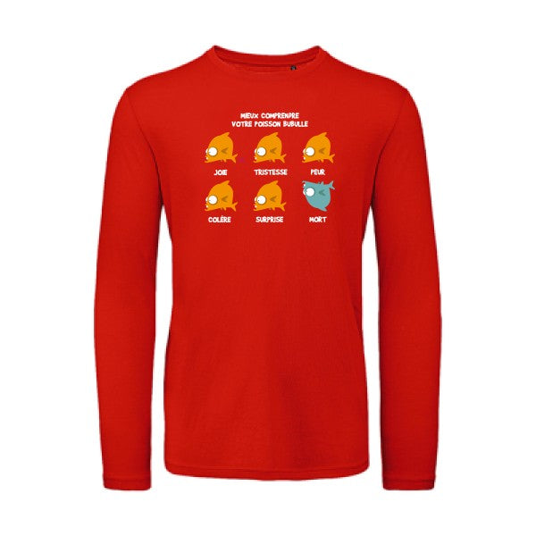 Mieux comprendre votre poisson bubulle | T-shirt original LSL Fire Red 2XL