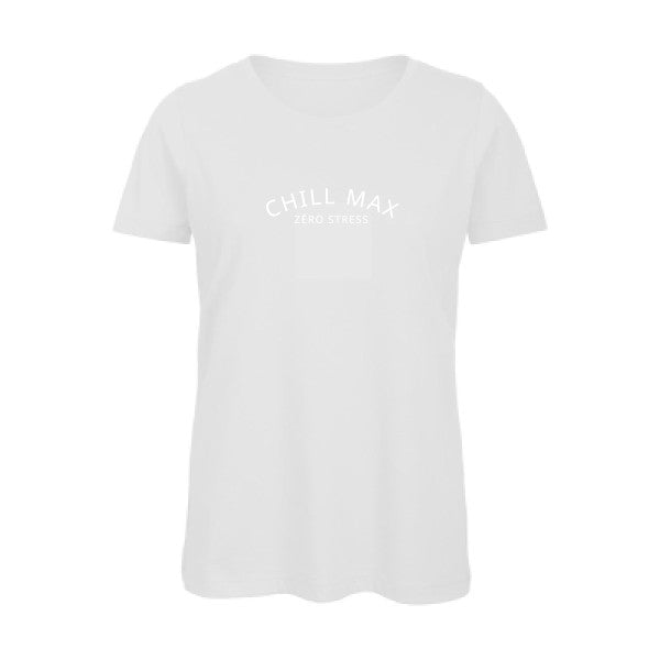 chill max-t-shirt White flex Blanc