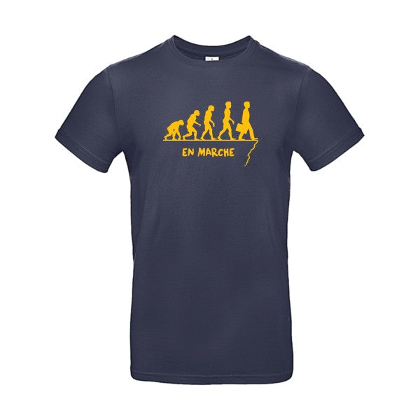 En marcheFlex jaune or - E190 T-shirt|Navy Blue||2XL