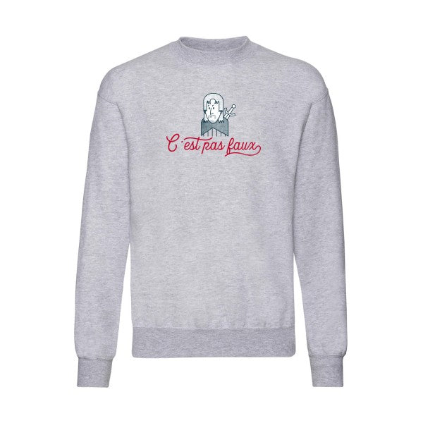 C'est pas faux Fruit of the loom 280 g/m² Sweat shirt