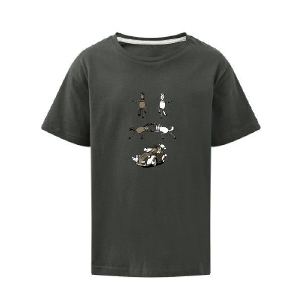 Fusion SG - Kids T-shirt enfant Charcoal Taille 152 (11-12/2XL)