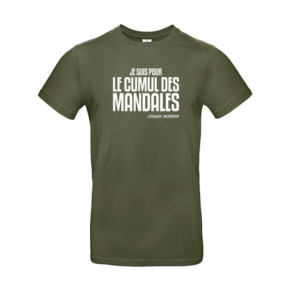 Cumul des Mandales B&C - E190 T-shirt|Urban Khaki||2XL