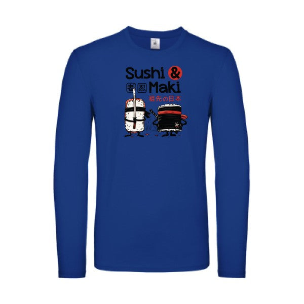 Sushi et Maki B&C - E150 LSL T-shirt manches longues léger