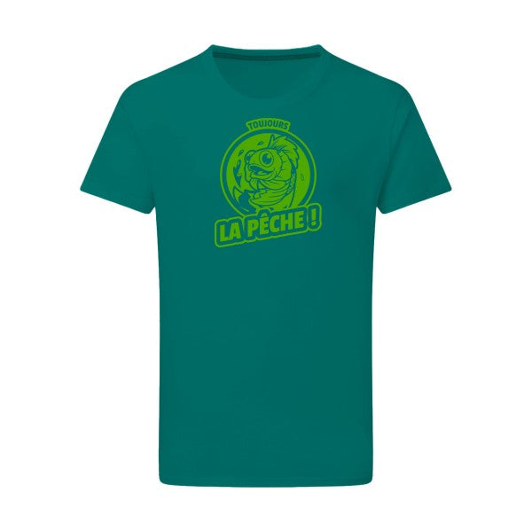 Toujours la pêche ! - Flex Vert pomme Tshirt original Emerald Green  2XL