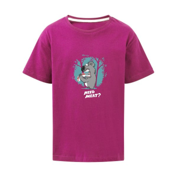 Need meat ? SG - Kids T-shirt enfant Dark Pink Taille 152 (11-12/2XL)