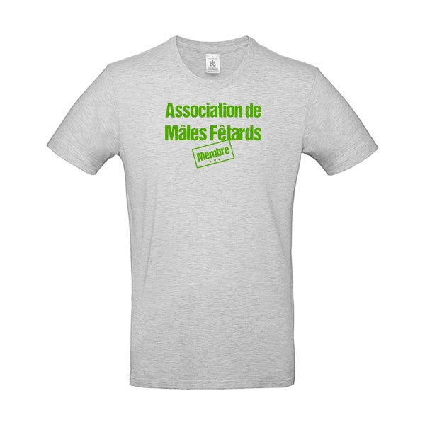 Association de Mâles Fêtards Flex Vert pomme |E190 T-shirt|Ash||2XL