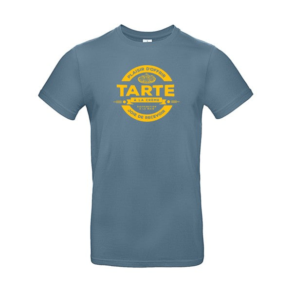 tarte à la crèmeFlex jaune or- T-shirt E190|Stone Blue||2XL