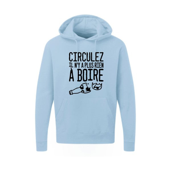 Circulez il n'y a plus rien à boire Noir SG - Hooded Sweatshirt Sweat capuche