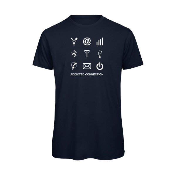 Addicted connection B&C - T Shirt organique T-shirt bio