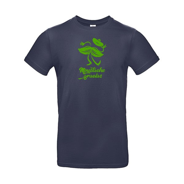 Presqu'spagnol Flex Vert pomme |E190 T-shirt|Navy Blue||2XL