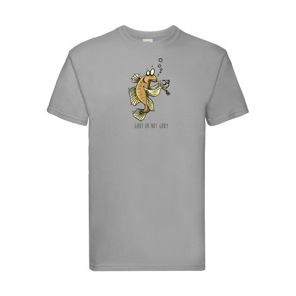 Goby or not goby Fruit of the loom 205 g/m² T-shirt/ zinc