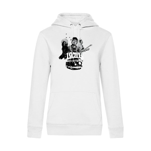 sweat original femme 1970-  couleur White