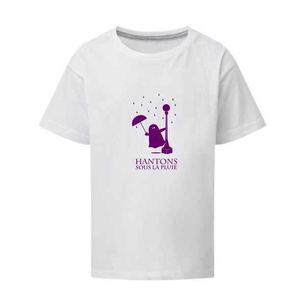 Hantons sous la pluie Flex Violet SG - Kids T-shirt enfant White Taille 152 (11-12/2XL)