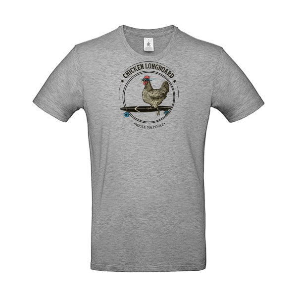 Chicken Longboard |T shirt original homme