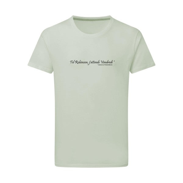 Yes, Vendredi ! - Flex noir Tshirt original Pastel Macchiato  2XL