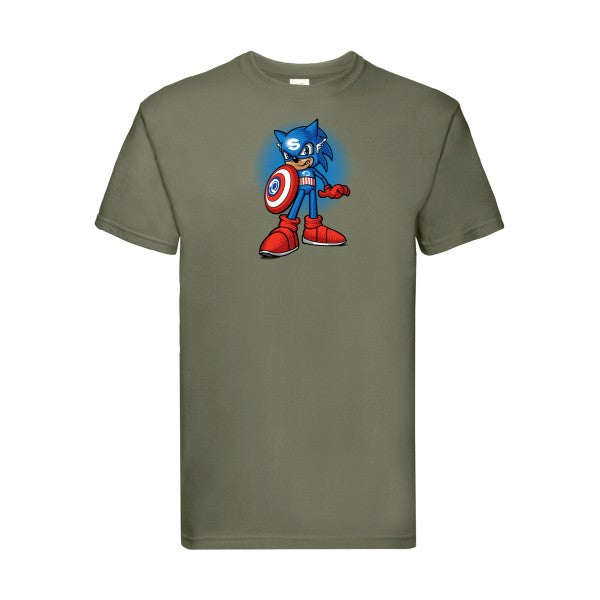 Captain S Fruit of the loom 205 g/m² T-shirt/ classic olive