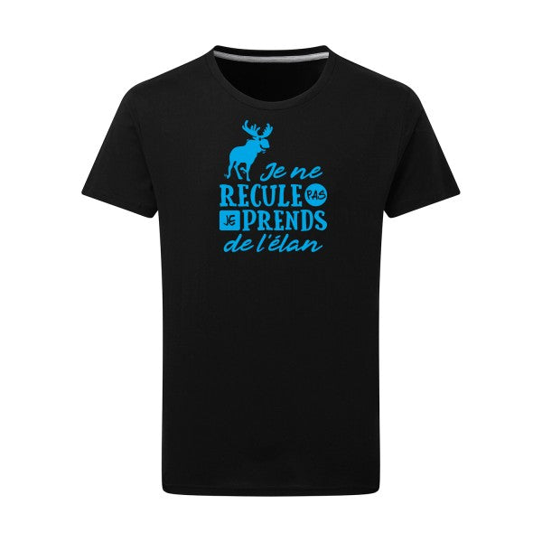 Prendre de l'élan - Flex bleu clair Tshirt original Dark Black  4XL